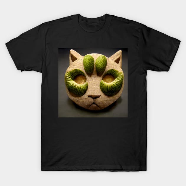 Kiwi Cat T-Shirt by Happy Woofmas